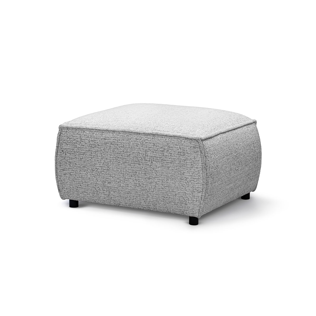 Pufa 94x40 cm w stylu nowoczesnym | BRICK Szary Mat (BELLA 65)
