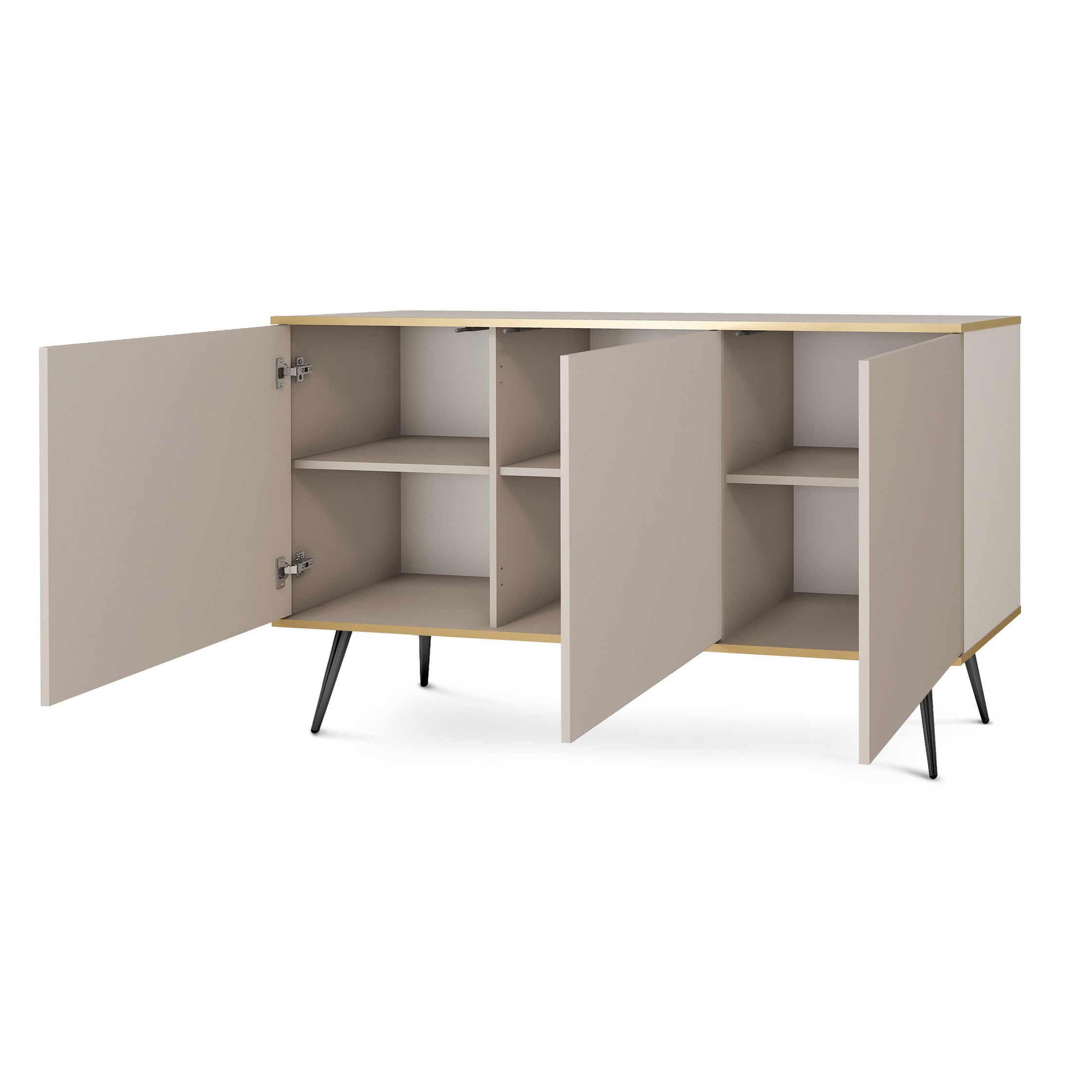 Komoda 160x85 w stylu glamour | Meva