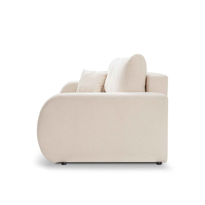 Sofa 3-osobowa z funkcją spania 144x200 w stylu skandynawskim | BALOA