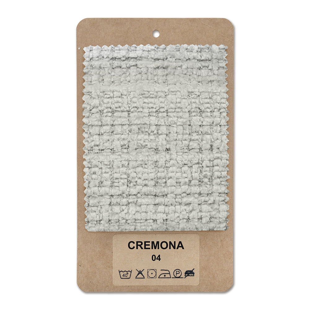 Próbnik tkanin CREMONA Szary Płomień (CREMONA 04)