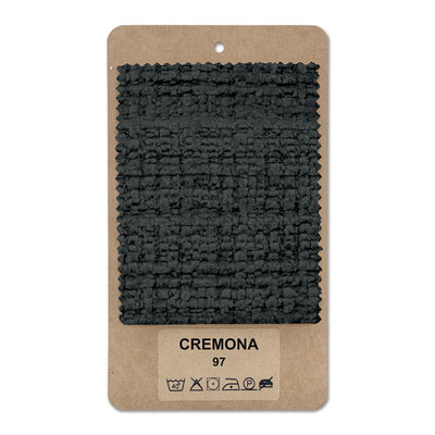 Próbnik tkanin CREMONA Węglowy Mat (CREMONA 97)
