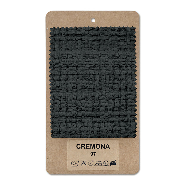 Próbnik tkanin CREMONA Węglowy Mat (CREMONA 97)