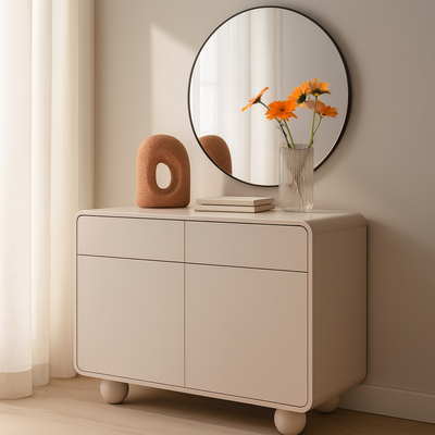 Komoda 108x75 w stylu japandi | Ballo