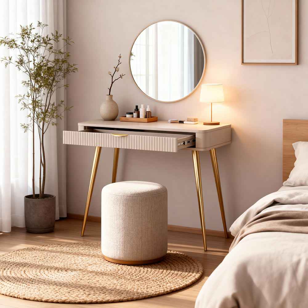 Toaletka z szufladą 100x78 w stylu nowoczesnym | Laanti