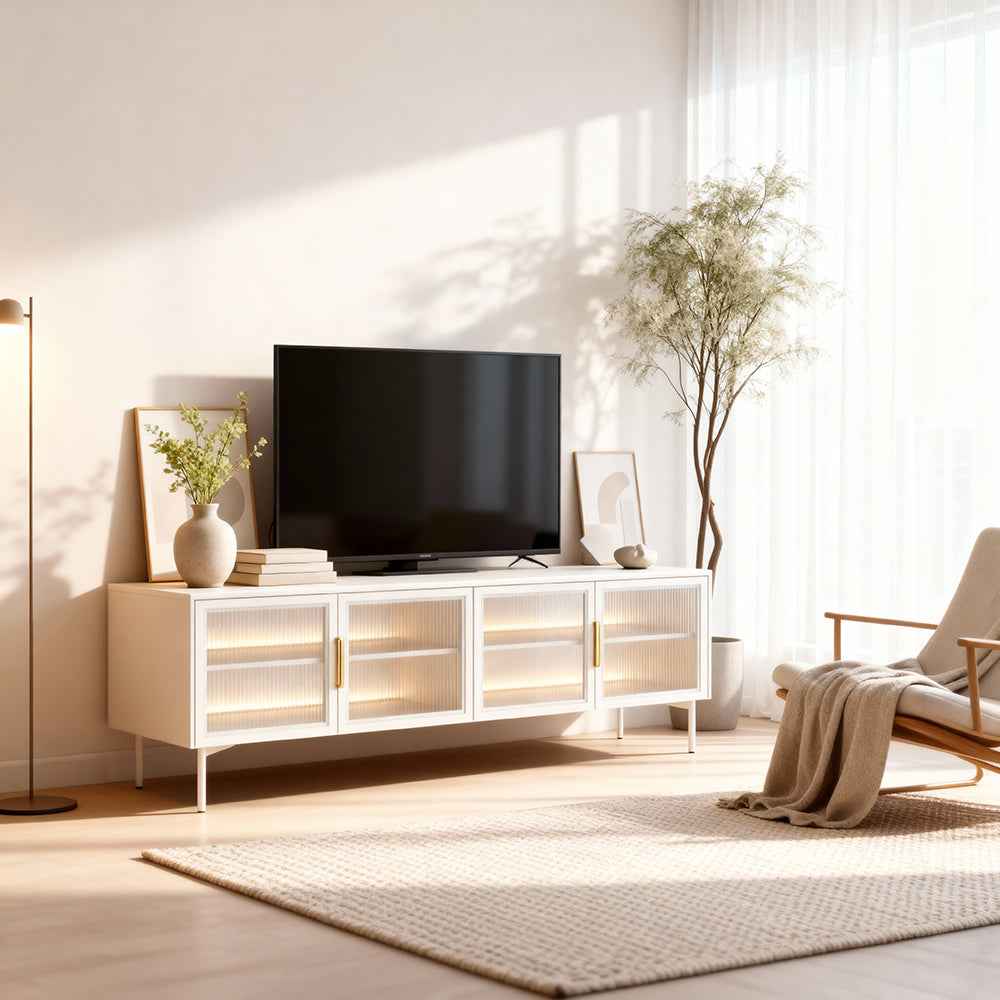 Szafka RTV 181x62 w stylu nowoczesnym | Lummer
