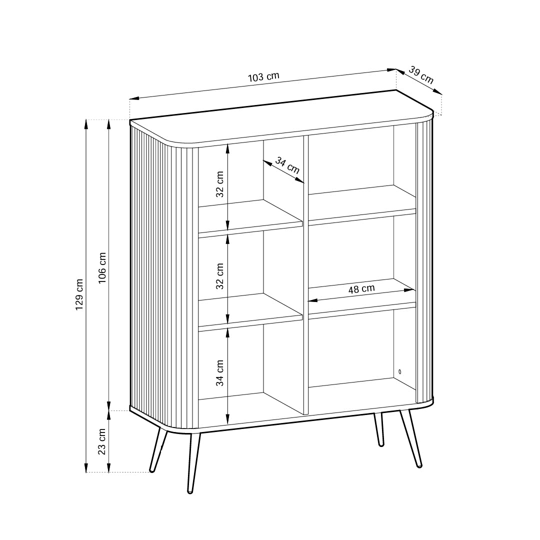 Sideboard 103x129 in modern style | Eva