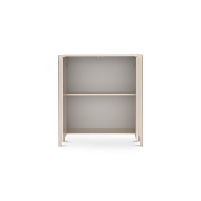 EKLIPSO sideboard 103x95 with a two-door front in a modern style, colour Cashmere – open view | Pillovely