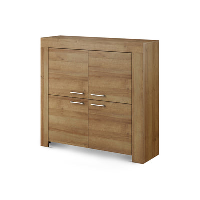 Komoda do przechowywania 120x117 w stylu skandynawskim | Gorky