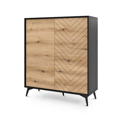 Komoda 104x119 w stylu loftowym | Nirwana