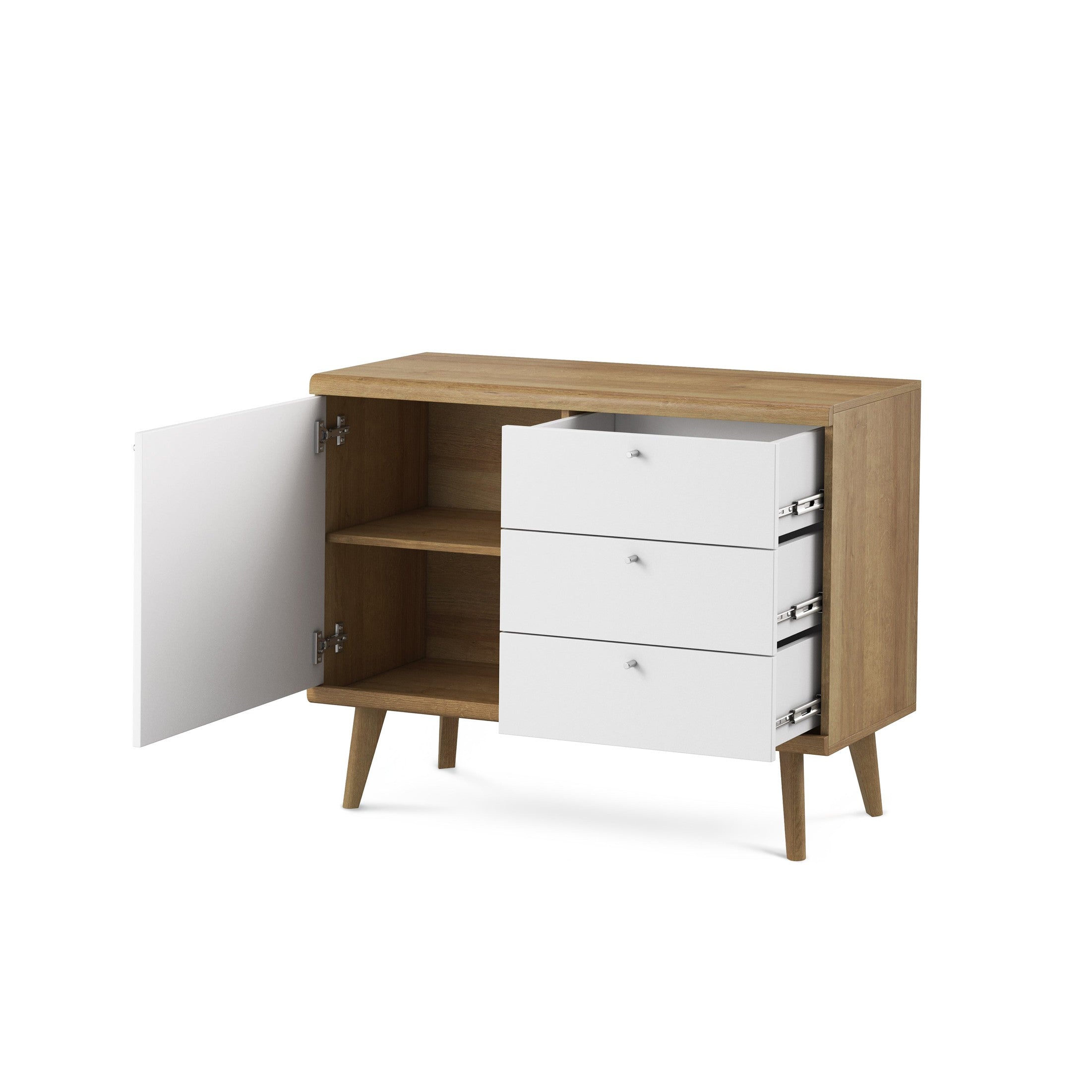 Komoda 107x83 w stylu skandynawskim | Lato