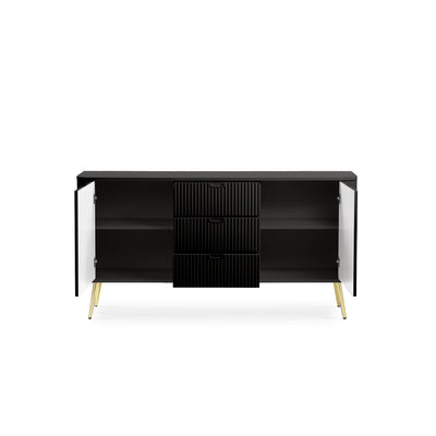 Komoda z drzwiami i szufladami 168x87 w stylu nowoczesnym | Eva