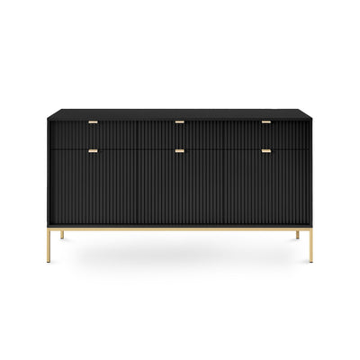 Komoda 154x83 w stylu glamour | Roza