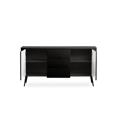 Komoda z drzwiami i szufladami 168x87 w stylu nowoczesnym | Eva