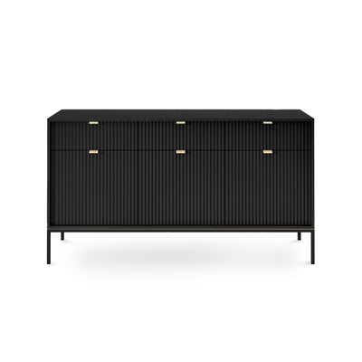Komoda 154x83 w stylu glamour | Roza