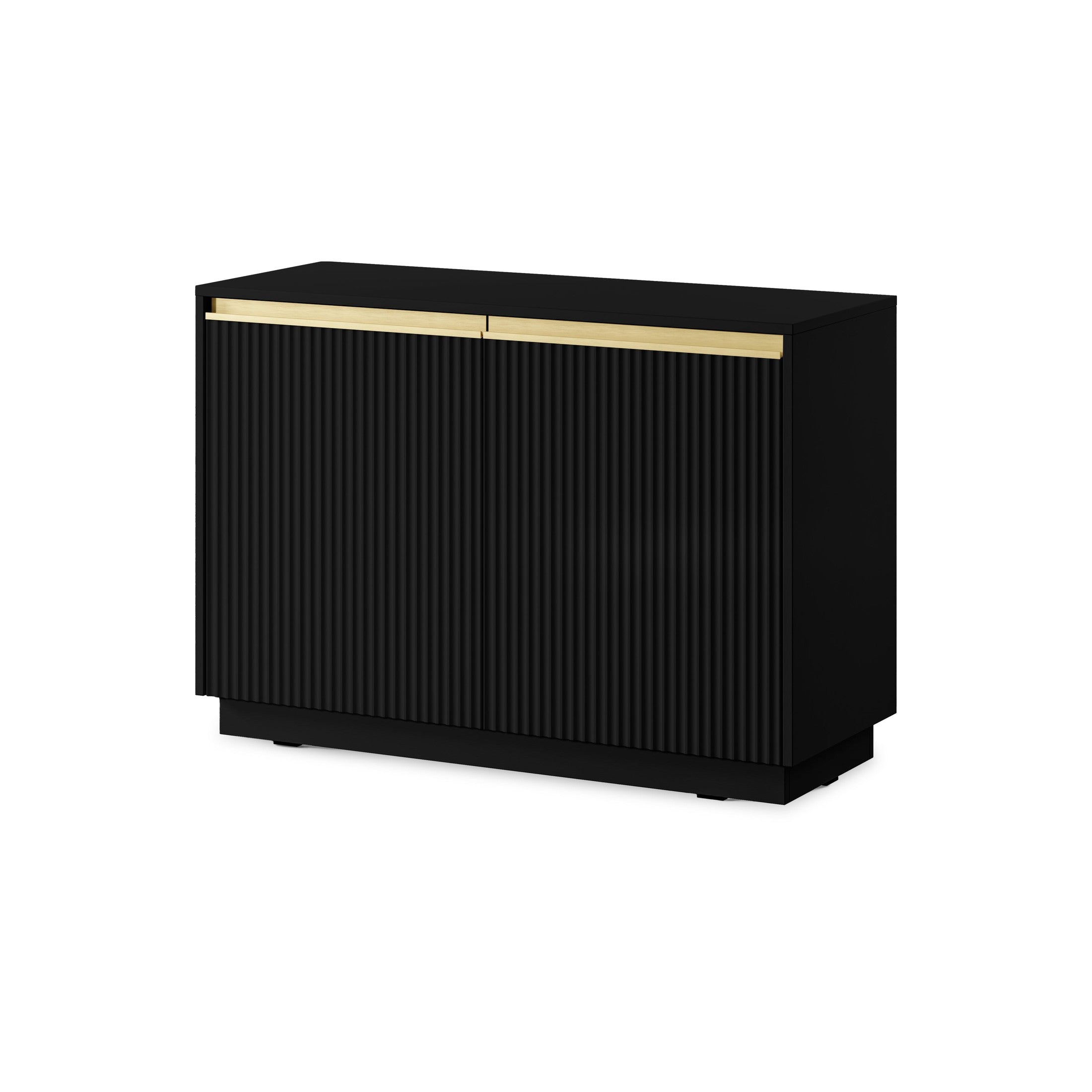 Komoda 104x72 w stylu nowoczesnym | Westa Czarny