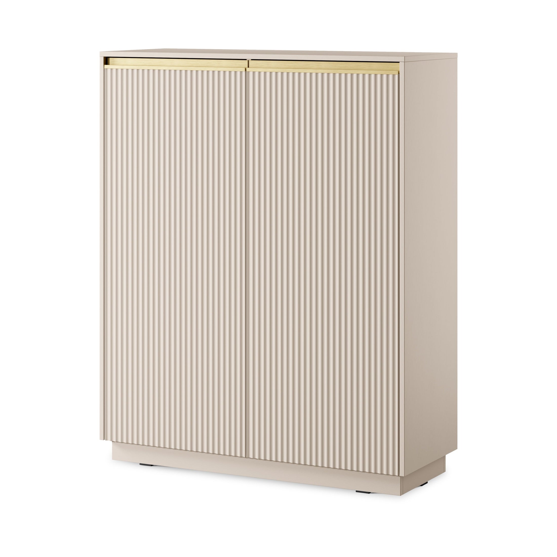 Komoda 104x127 w stylu nowoczesnym | Westa Beżowy