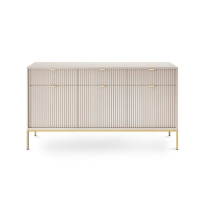 Komoda 154x83 w stylu glamour | Roza