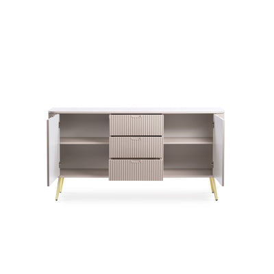 Komoda z drzwiami i szufladami 168x87 w stylu nowoczesnym | Eva