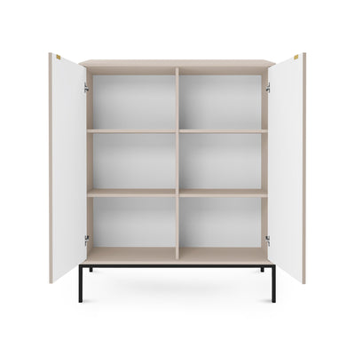 Komoda 104x125 w stylu nowoczesnym | Roza