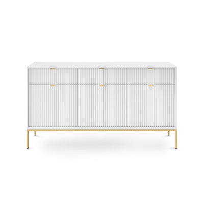 Komoda 154x83 w stylu glamour | Roza