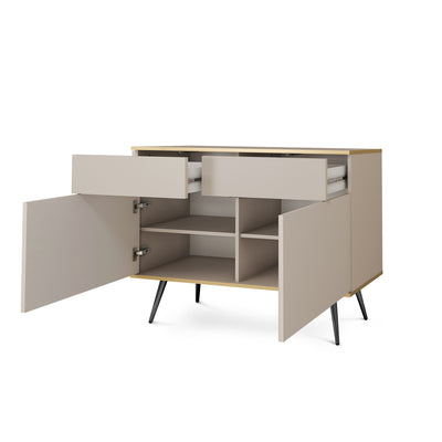 Komoda 107x85 w stylu glamour | Meva