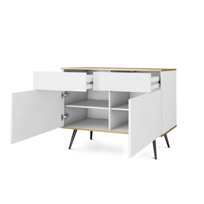 Komoda 107x85 w stylu glamour | Meva