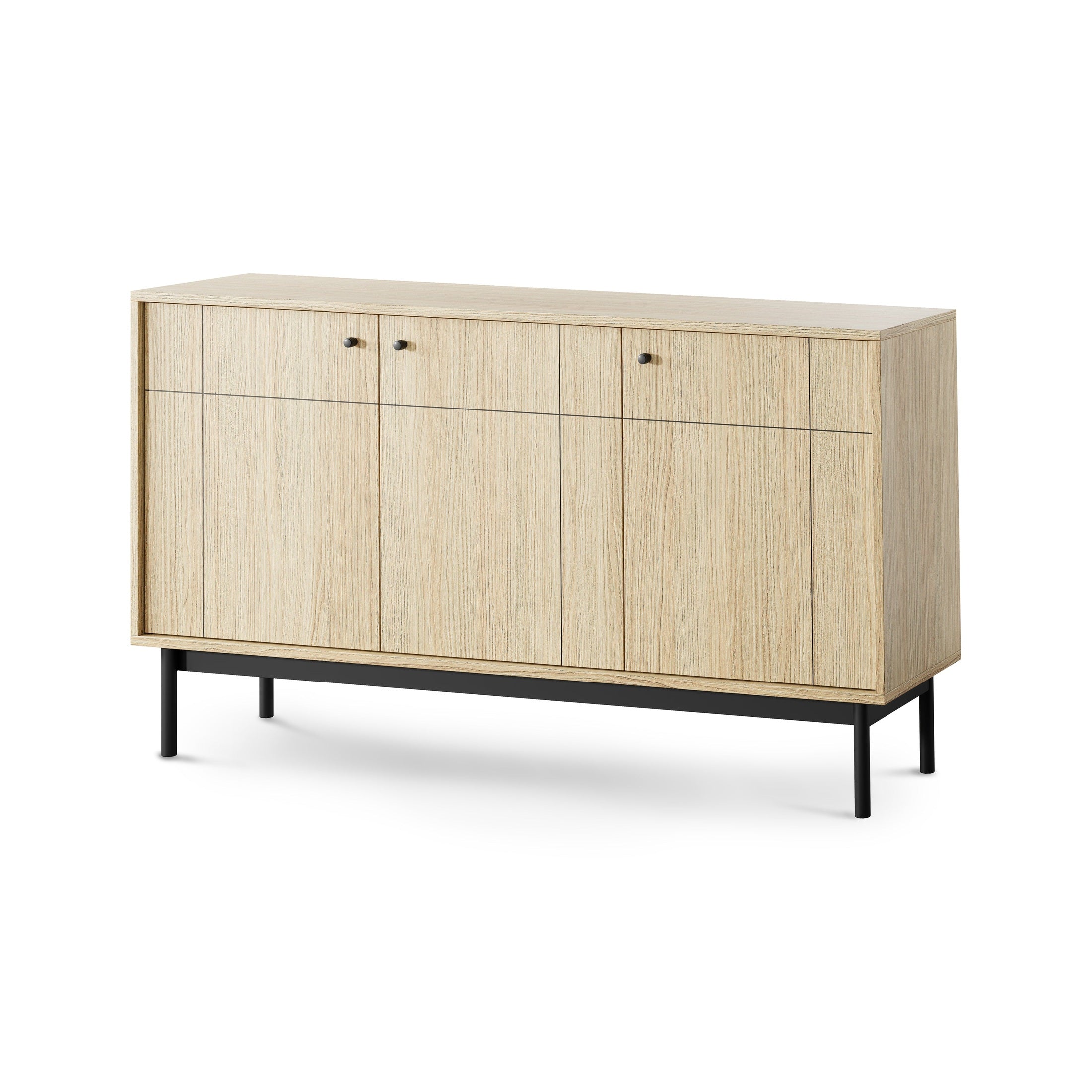 Komoda 154x84 w stylu japandi | Sabi Dąb Linea