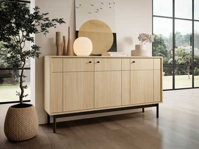 Komoda 154x84 w stylu japandi | Sabi