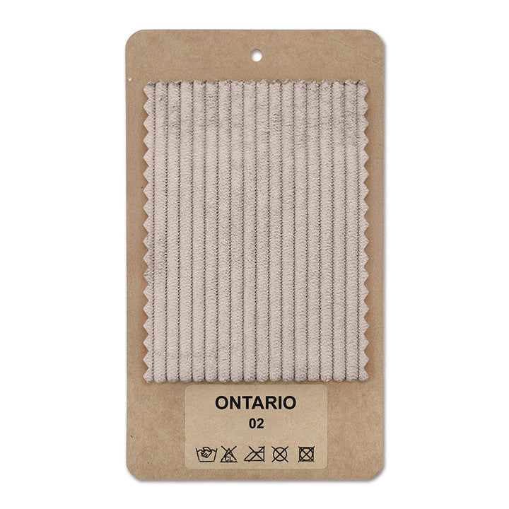 Próbnik tkanin ONTARIO Lniany Popiół (ONTARIO 02)