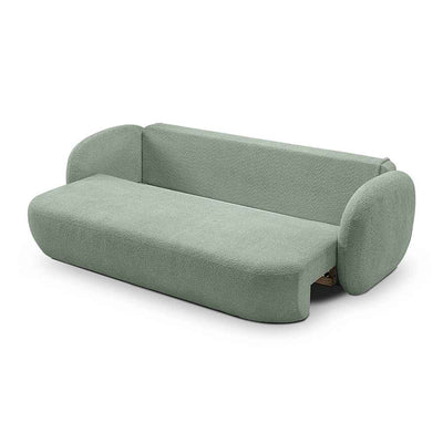 Sofa z funkcją spania 142x200 w stylu nowoczesnym, tkanina Abriamo | OLEMO