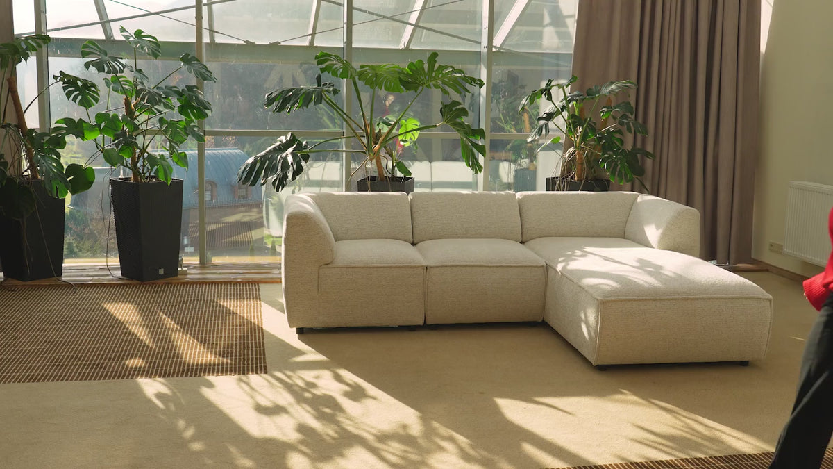 Load video: Unfolding Brick: various modular sofa configurations