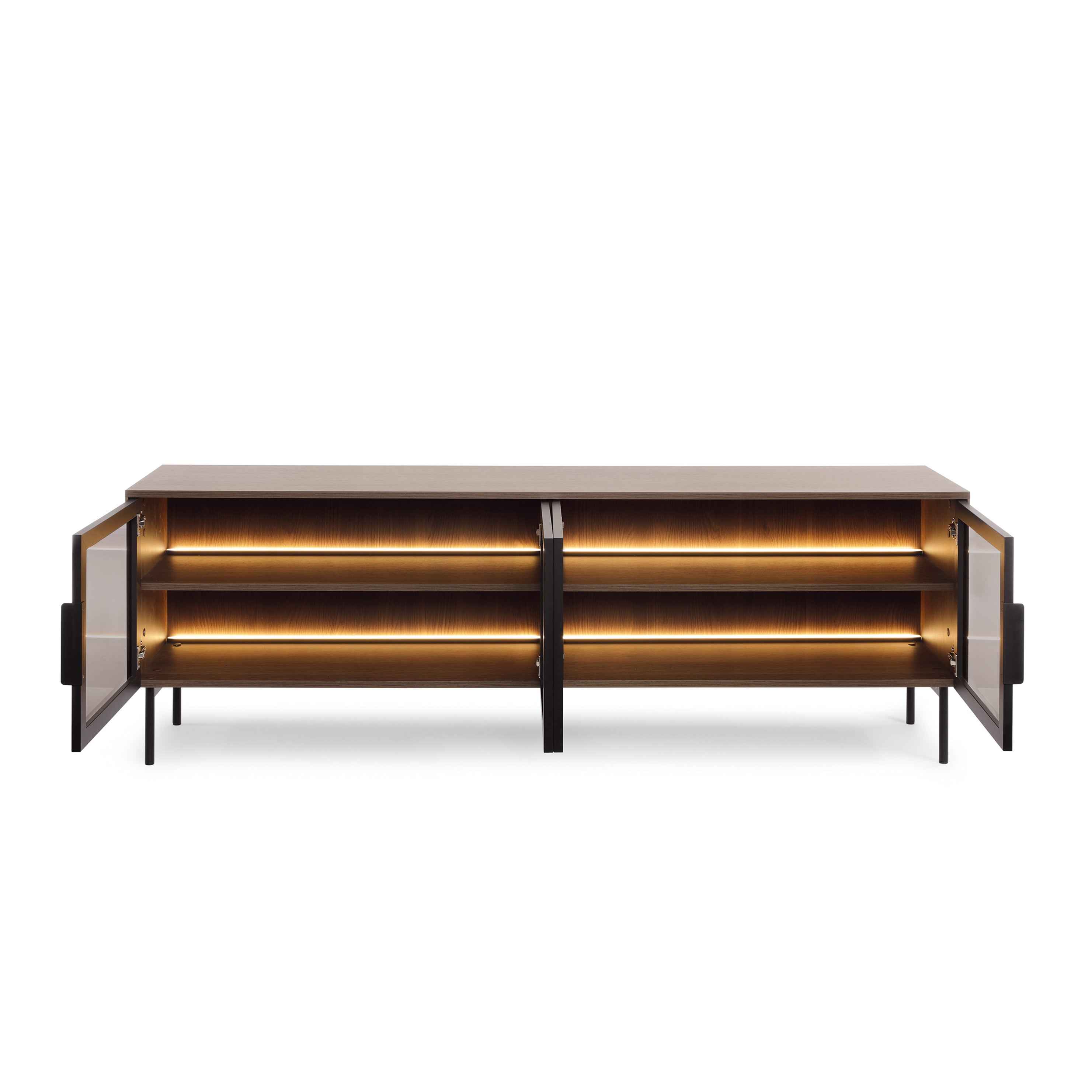 Szafka RTV 181x62 w stylu nowoczesnym | Lummer