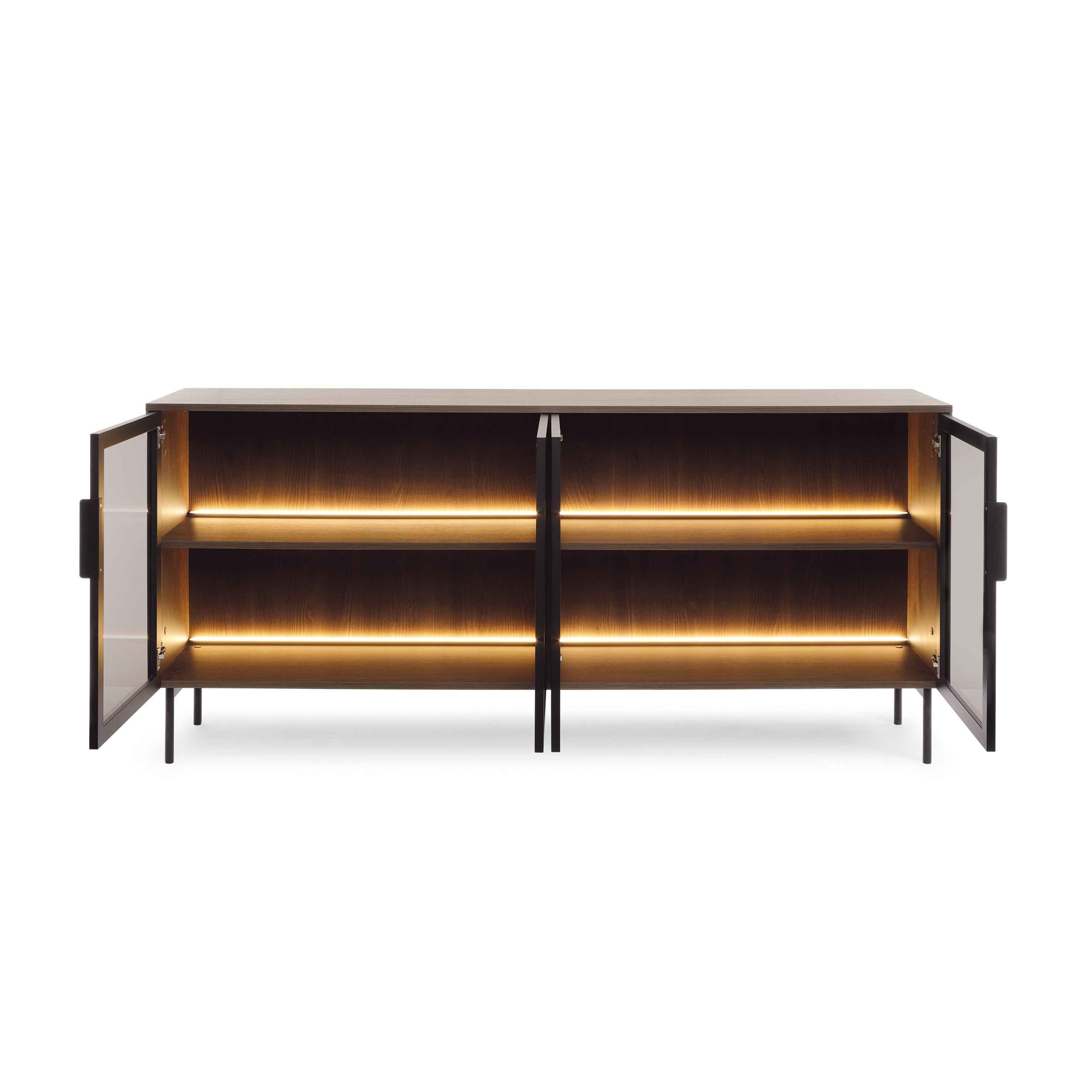 Komoda 181x83 z drzwiami w stylu eleganckim | Lummer