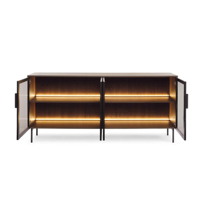 Komoda 181x83 z drzwiami w stylu eleganckim | Lummer