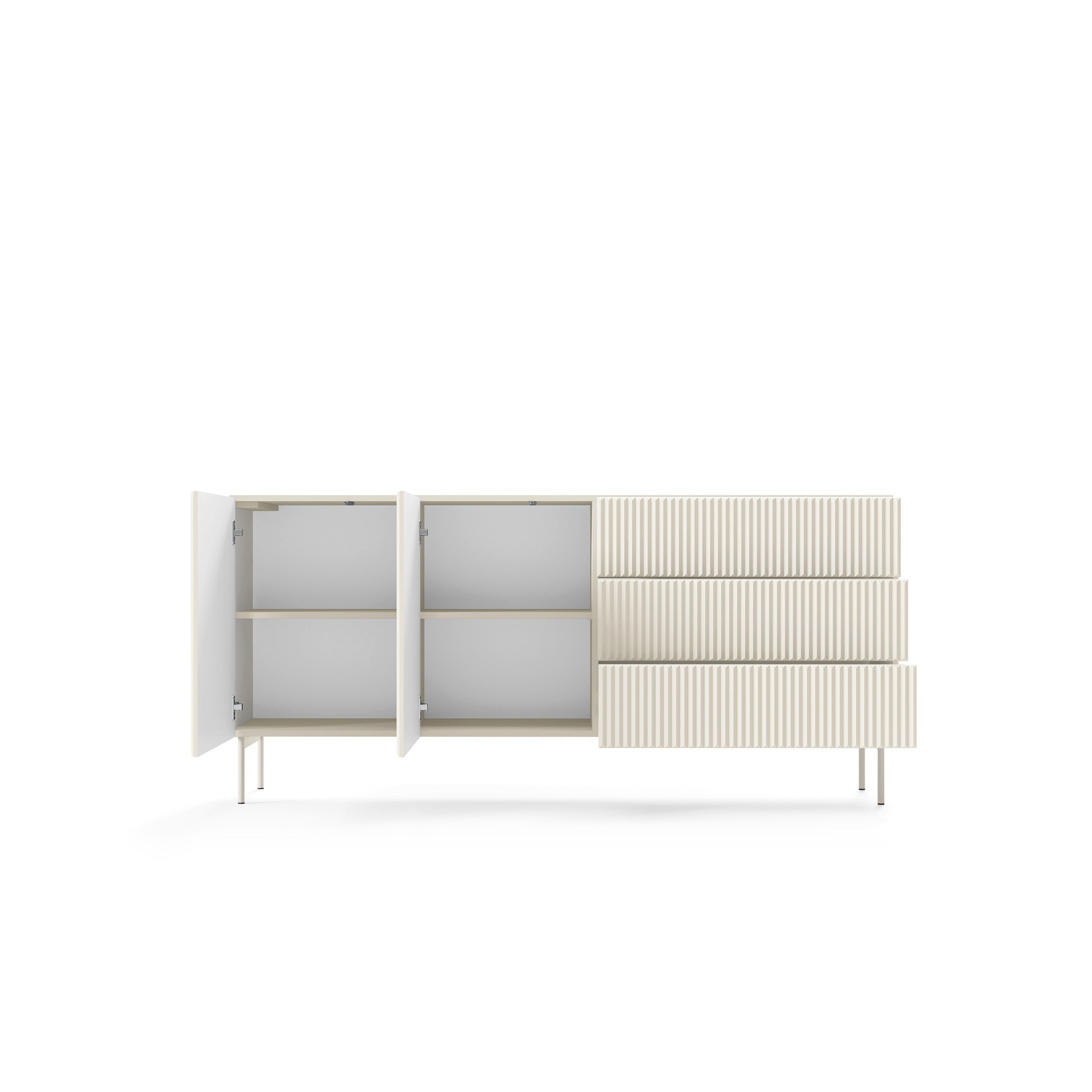 Komoda z drzwiami i szufladami 177x81 w stylu nowoczesnym | MuzZI