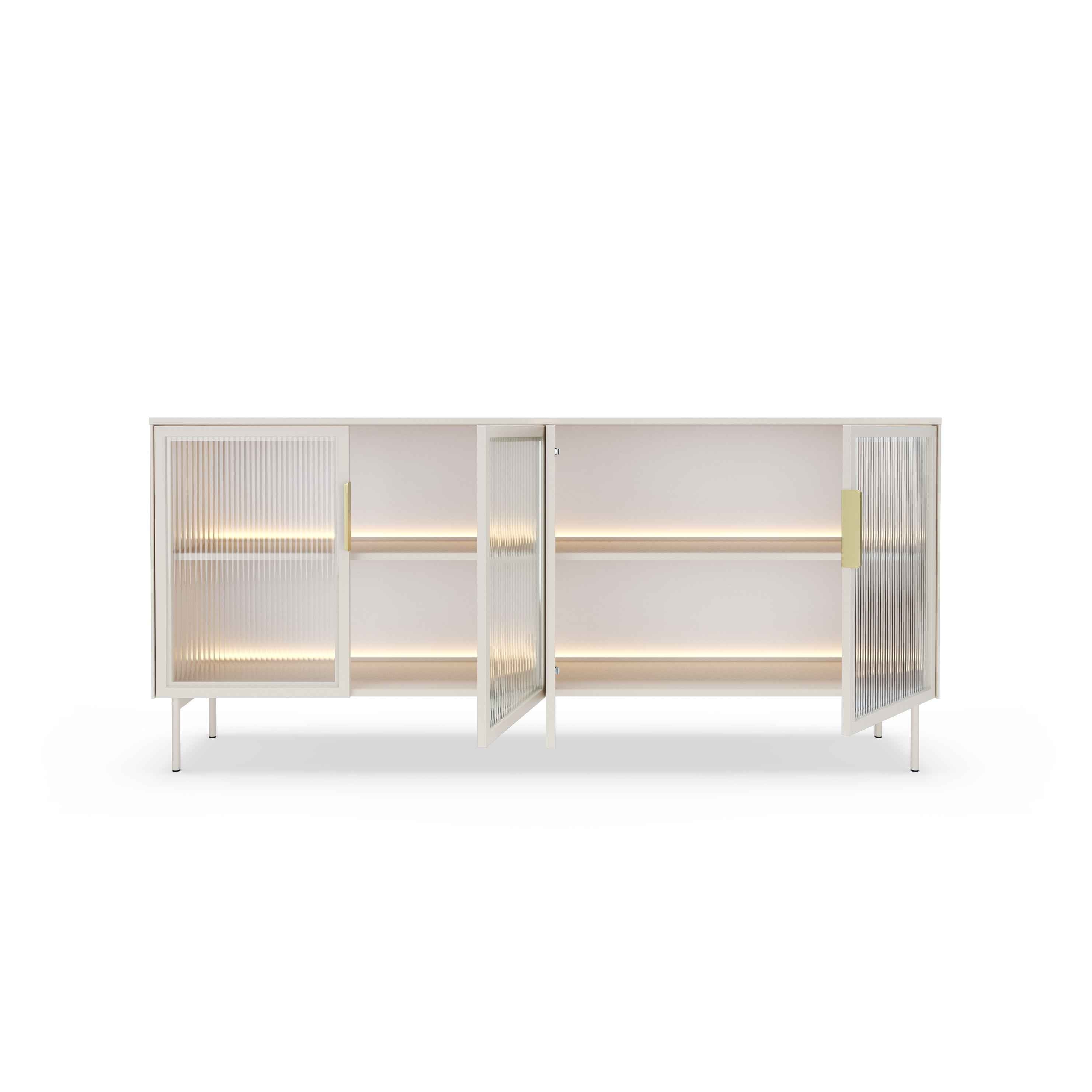 Komoda 181x83 z drzwiami w stylu eleganckim | Lummer