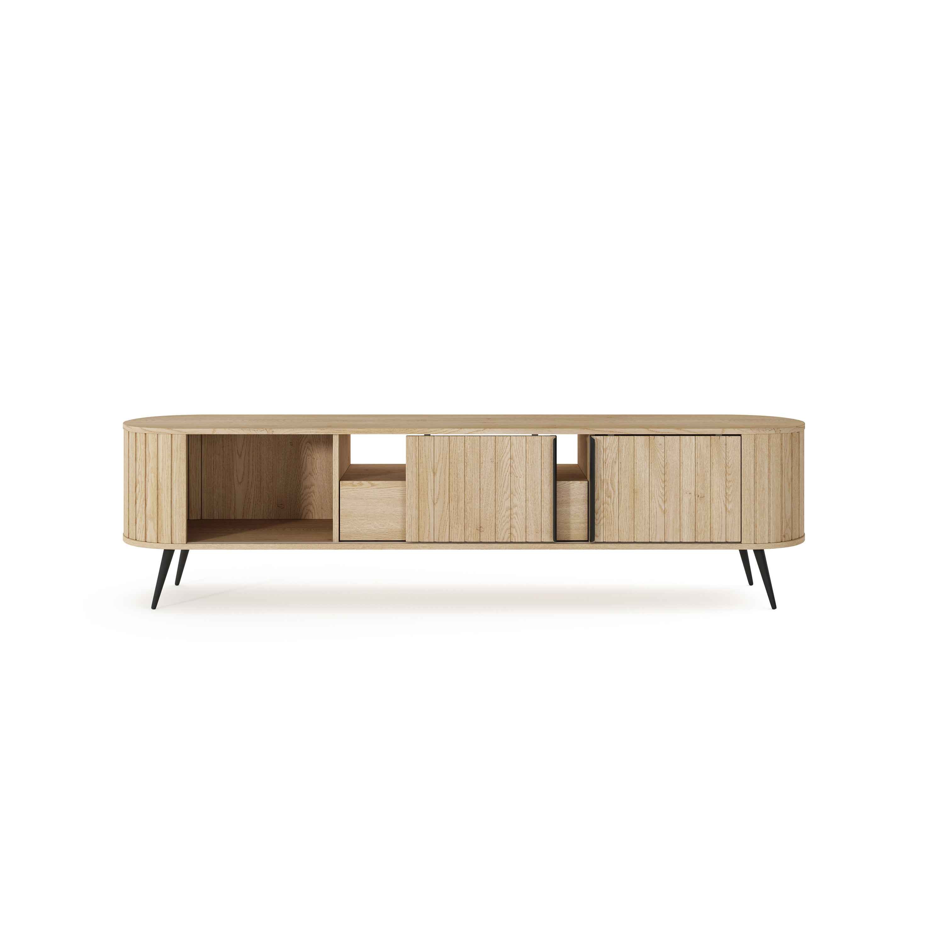 Szafka RTV 196x51 w stylu nowoczesnym | Llovia