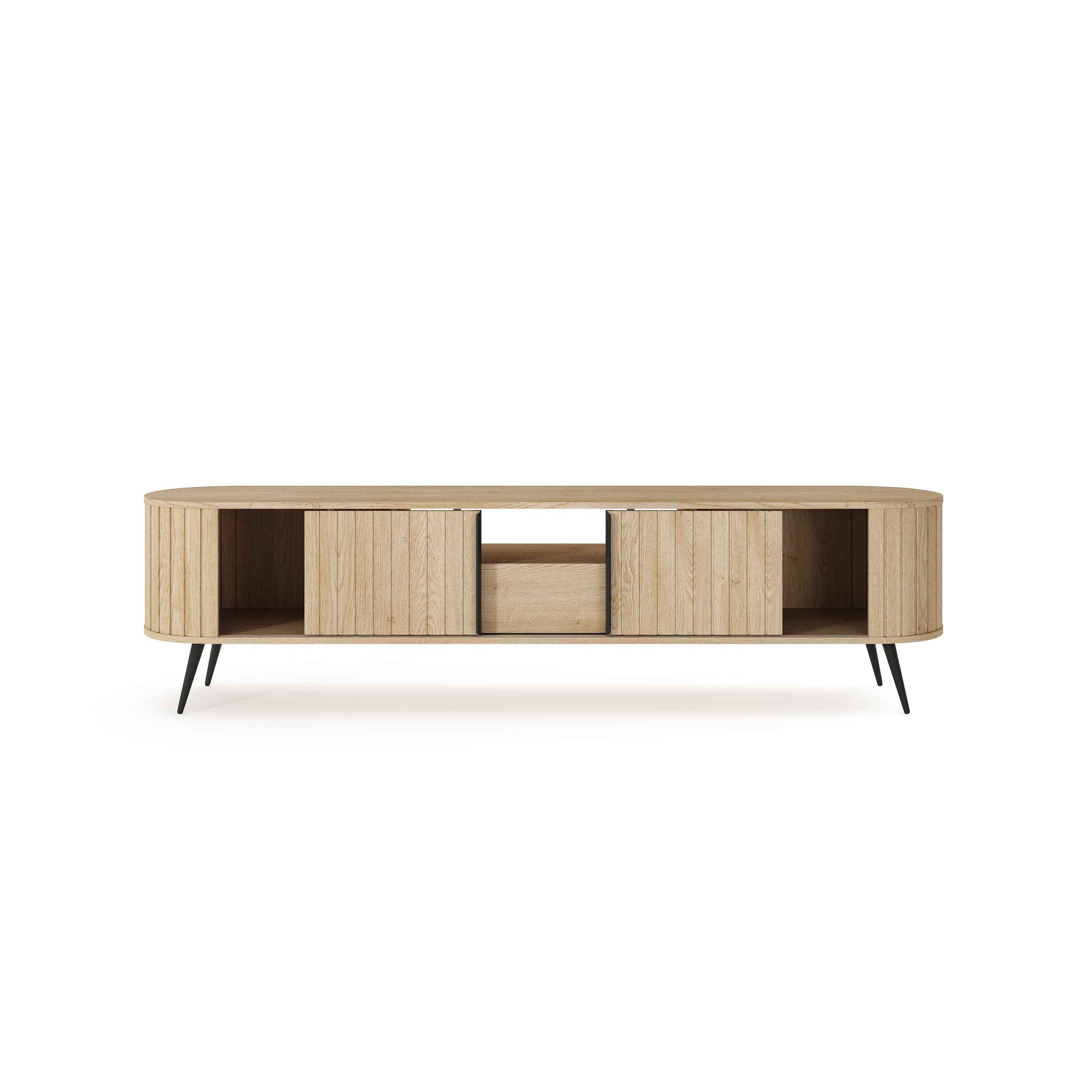 Szafka RTV 196x51 w stylu nowoczesnym | Llovia