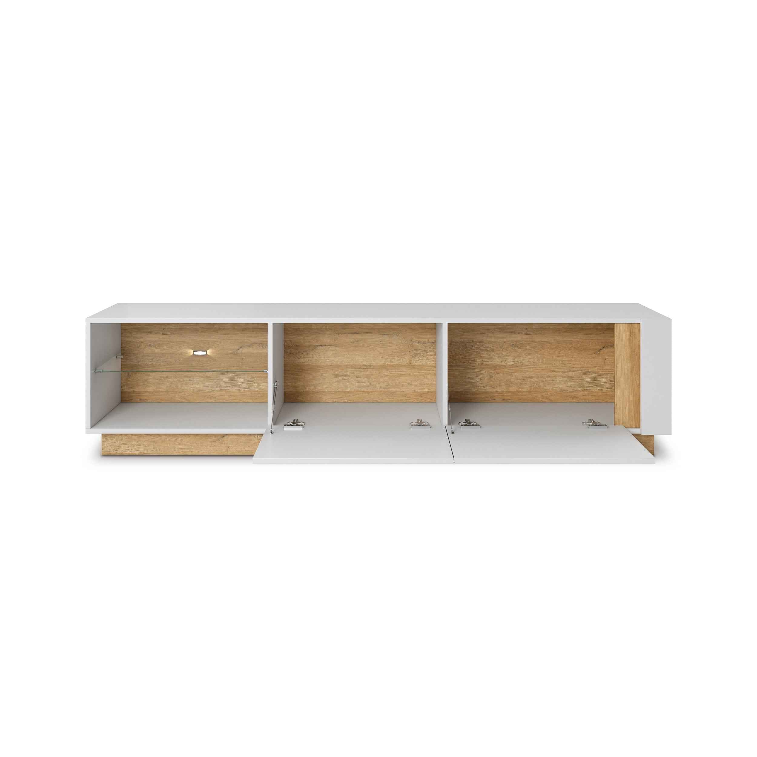 Szafka RTV 188x46 w stylu glamour | Armelia