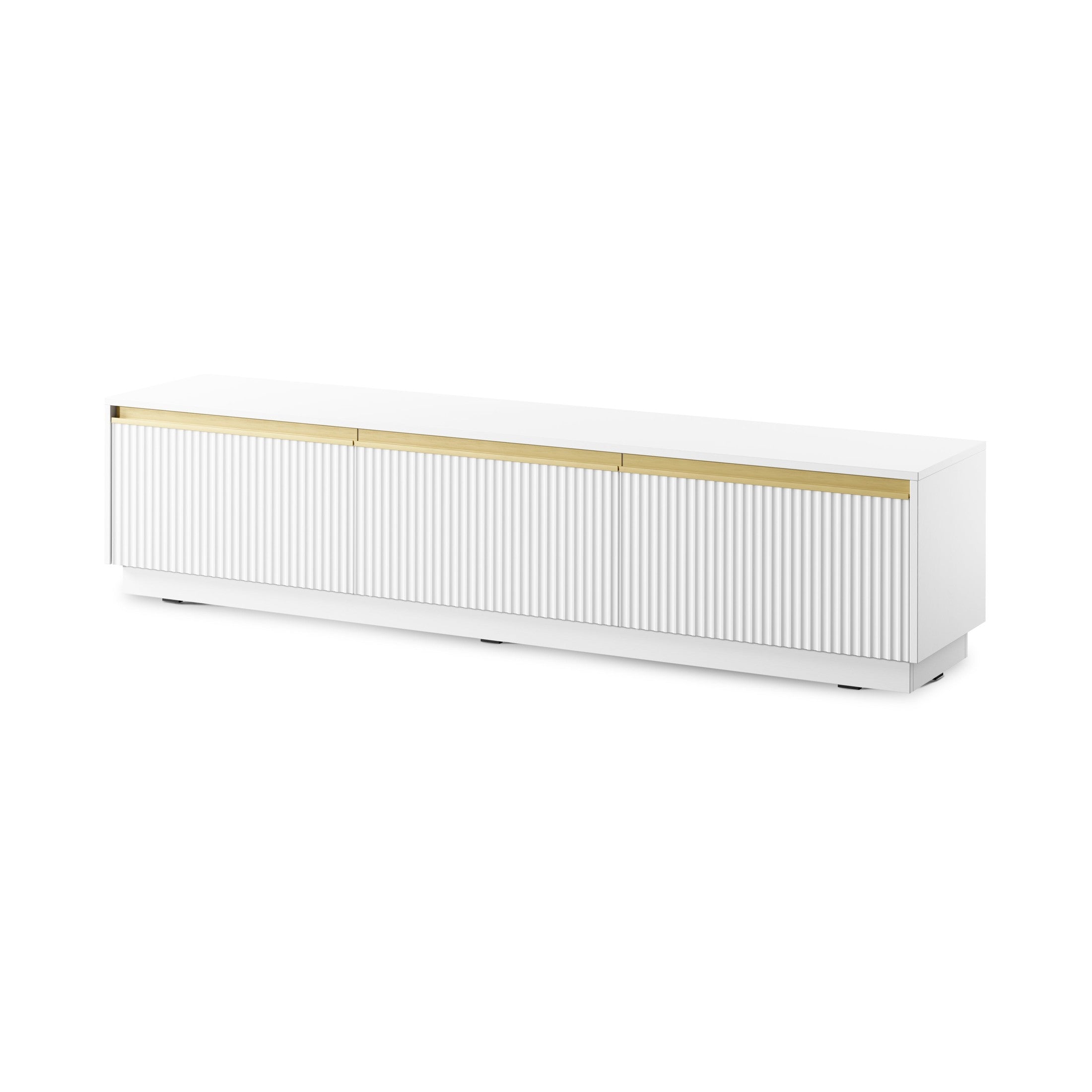 Szafka RTV Westa 180x42 Białe