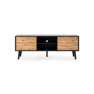 Szafka RTV 154x56 w stylu loft | Las