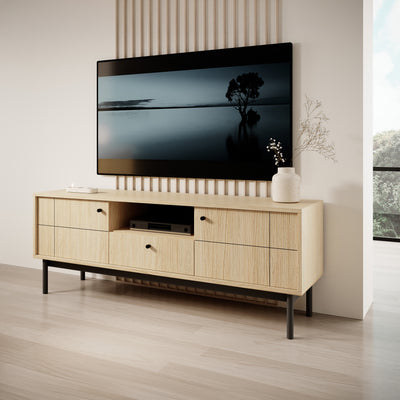TV cabinet 154x57 in minimalist style | Sabi