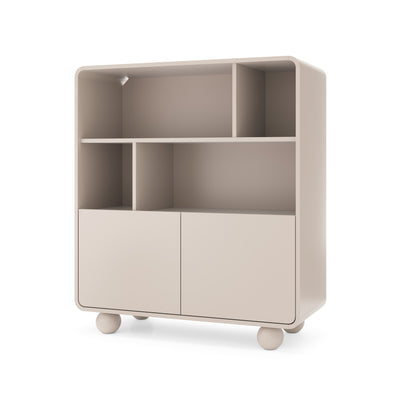 Regał 108x121 w stylu japandi | Ballo