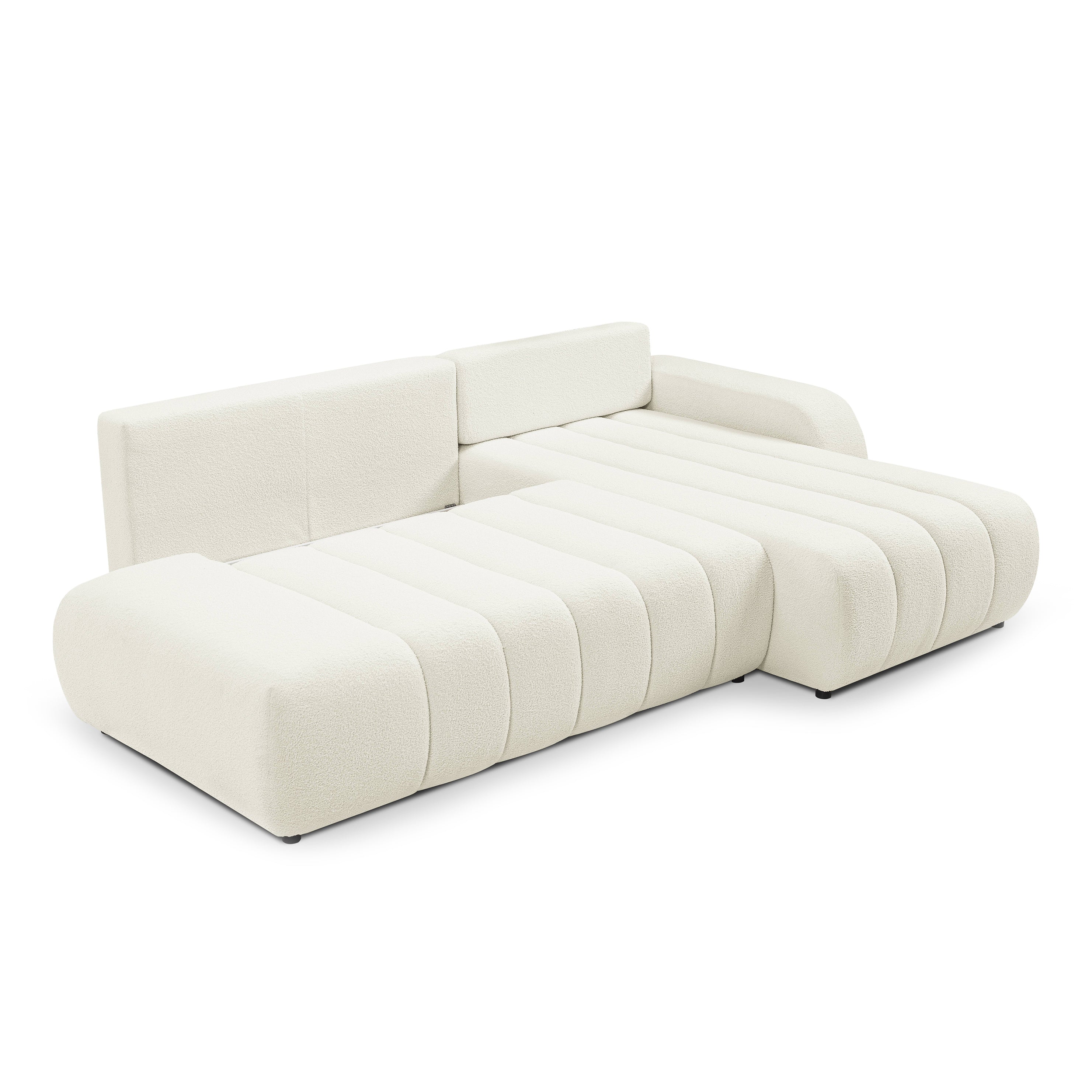 Narożnik z funkcją spania DL 276 cm w stylu nowoczesny | BALOA