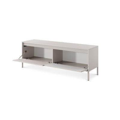 Szafka RTV 154x53 w stylu japandi | Senra