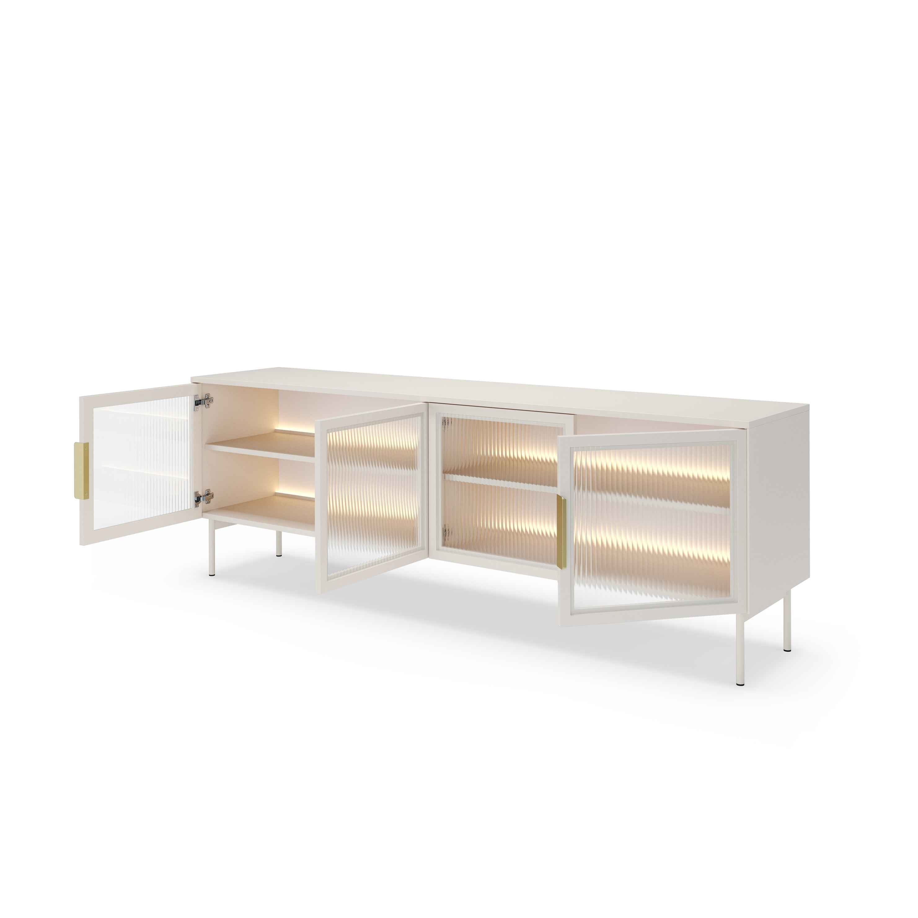 Szafka RTV 181x62 w stylu nowoczesnym | Lummer
