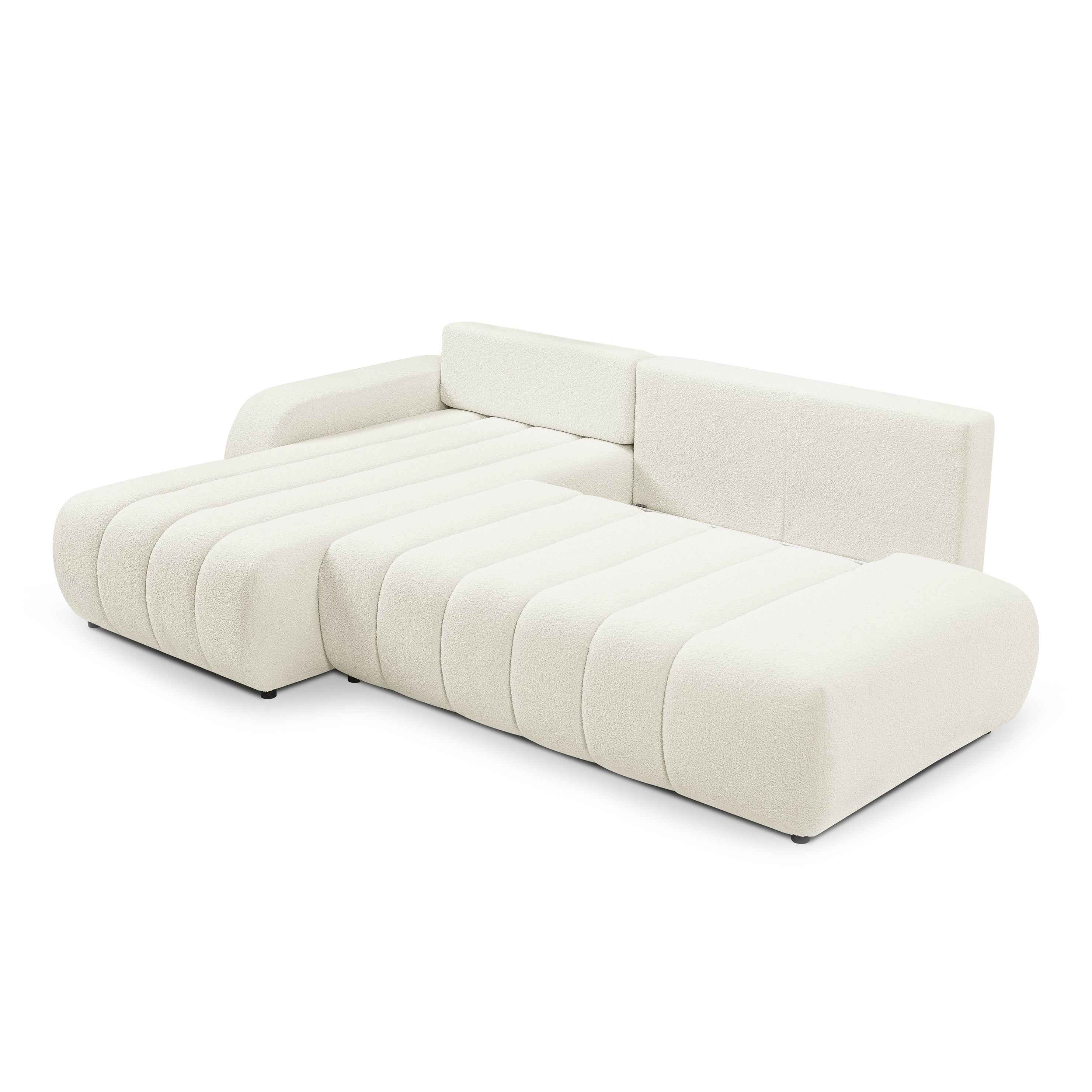 Narożnik z funkcją spania DL 276 cm w stylu nowoczesny | BALOA