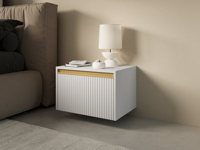 Szafka nocna 54x42 cm w stylu glamour | Westa