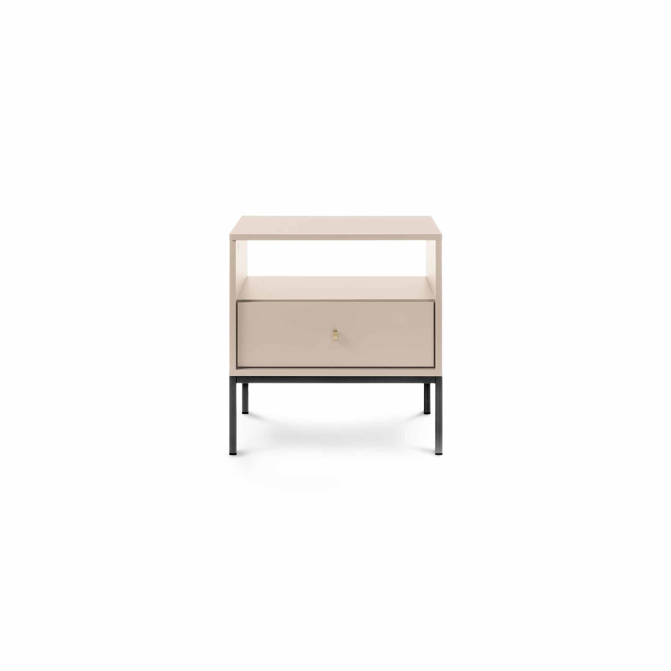 Szafka nocna z szufladą 54x57 cm w stylu modern classic | Kviat