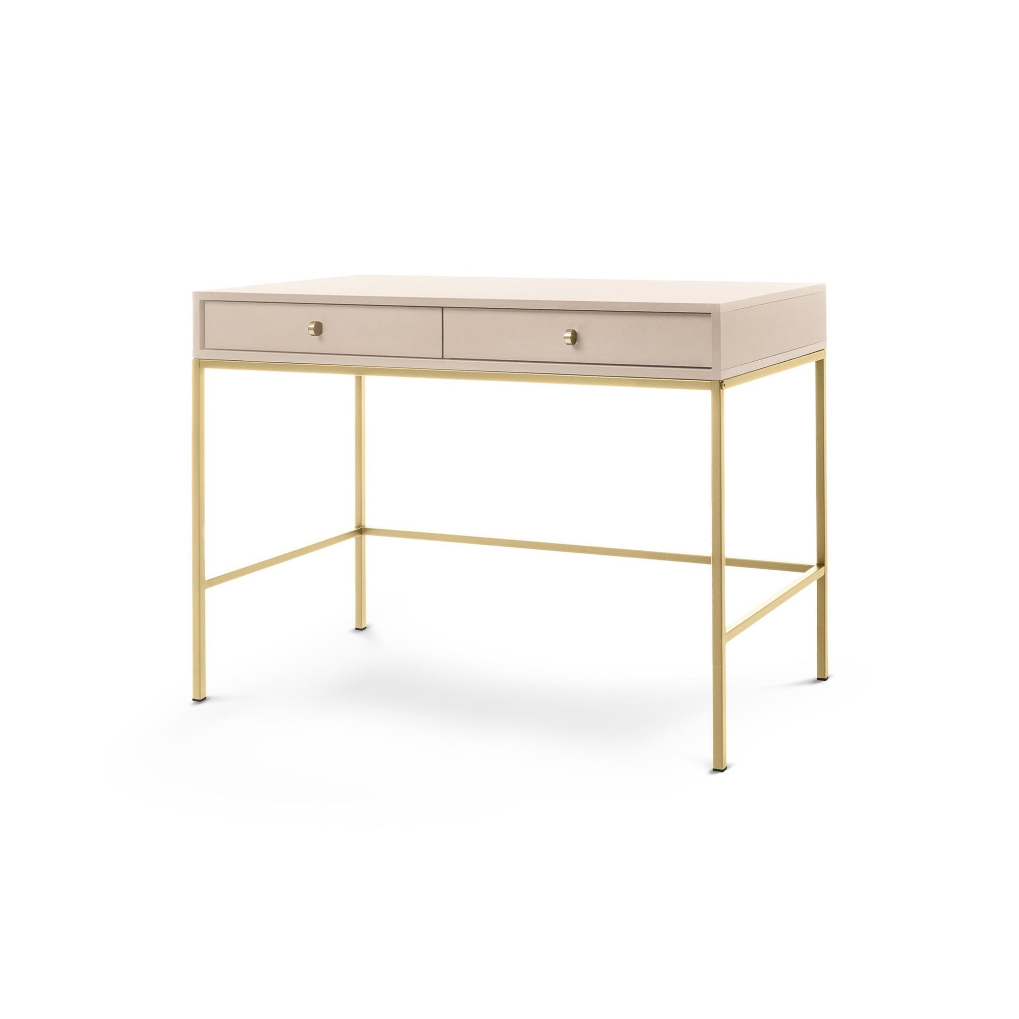 Toaletka Kviat 104x78 Beż Piaskowy Złota